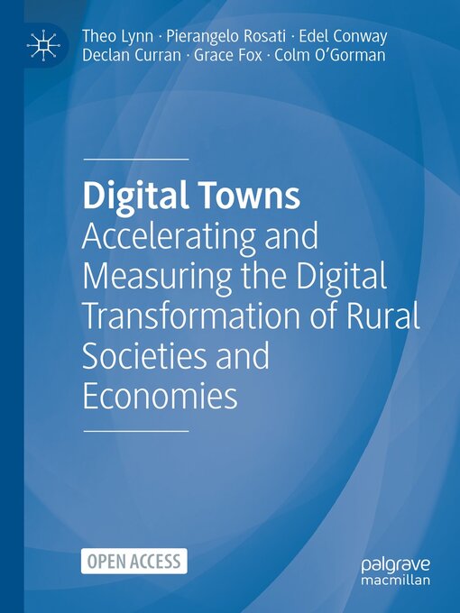 Title details for Digital Towns by Theo Lynn - Available